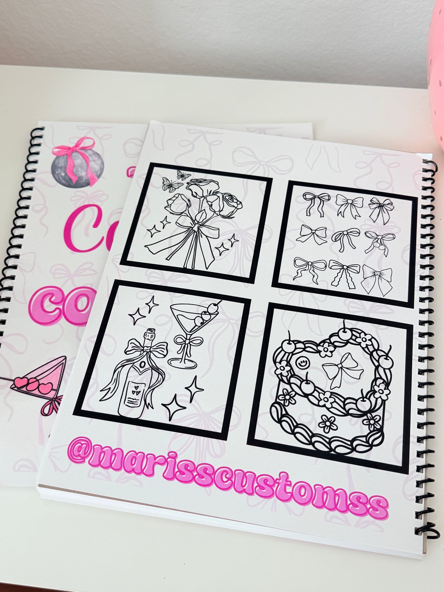 The Coquette Coloring book