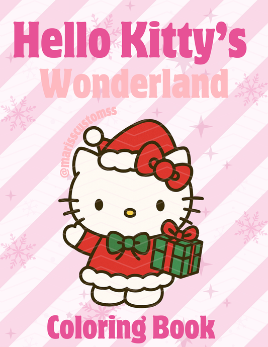 HK Wonderland Coloring book ( PRE-ORDER)