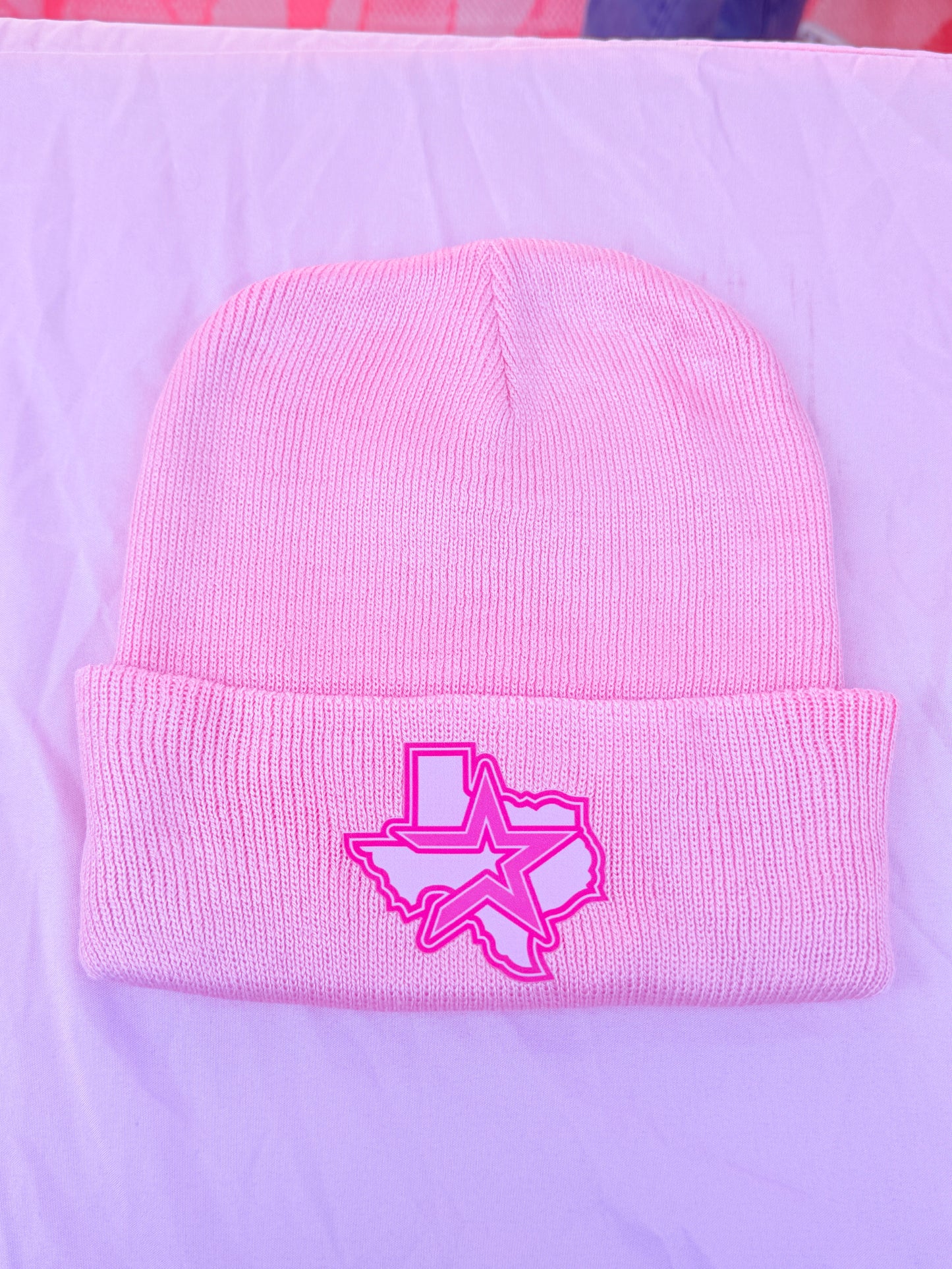 Pink Beanie