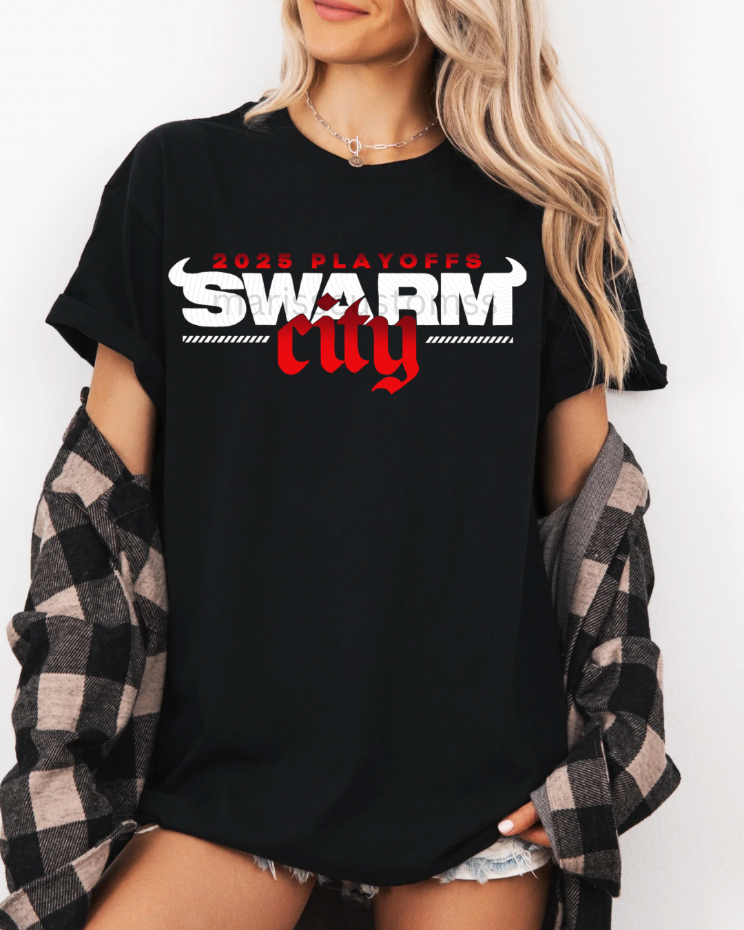 Swarm city Playoffs tee