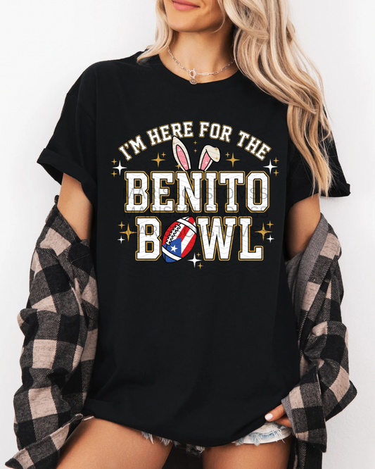 Here for the Benito Bowl